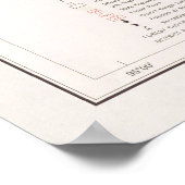 Poster Carte forestière nationale Old Ouachita (1970) (Coin)