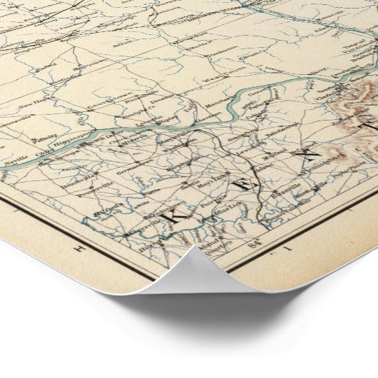 Poster Carte Gen V (Coin)