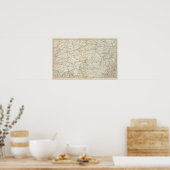 Poster Carte Gen V (Cuisine)