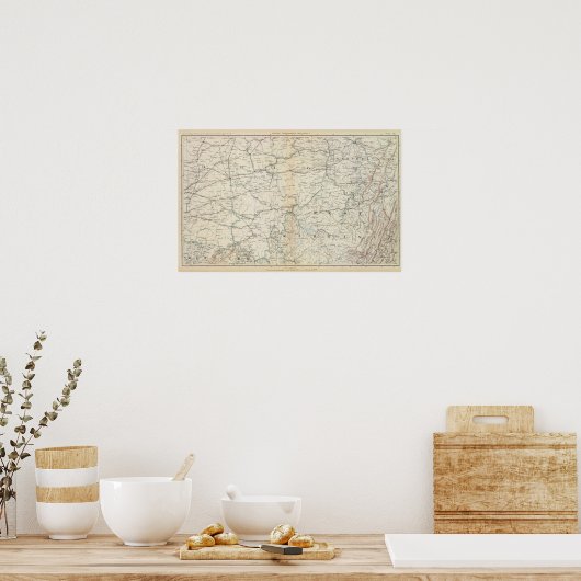 Poster Carte Gen V (Cuisine)