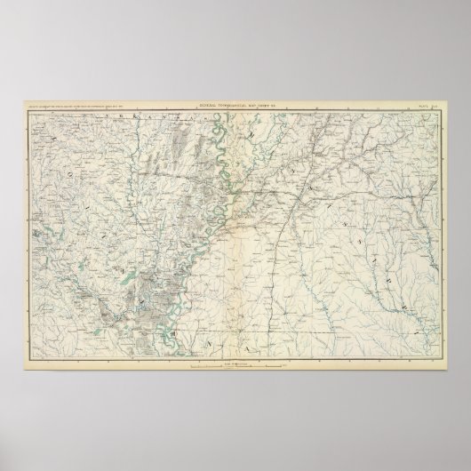 Poster Carte Gen XX (Devant)