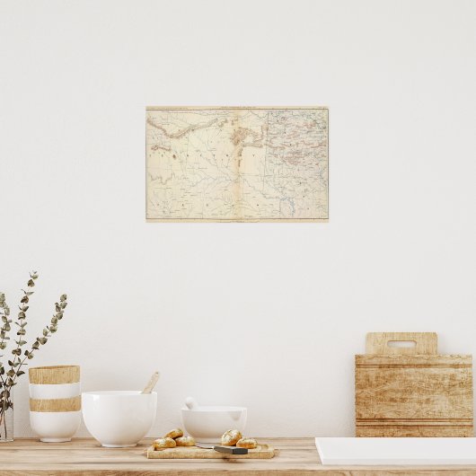 Poster Carte Gen XXIV (Cuisine)