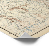 Poster Carte géographique VI (Coin)