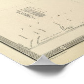 Poster Carte Geol US (Coin)