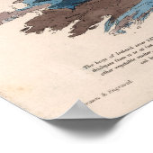 Poster Carte géologique d'Irlande (Coin)