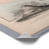 Poster Carte géologique du monde (Coin)