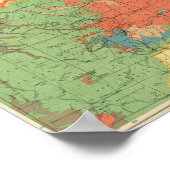 Poster Carte géologique générale du Colorado (Coin)