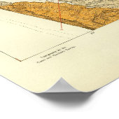 Poster Carte géologique San Francisco (Coin)