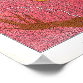 Poster Carte géologique vintage de 1893 (Coin)