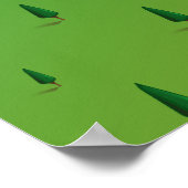 Poster Carte Glendalough Upper Lake Ireland (Coin)