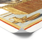 Poster Carte historique du mont du Temple de Jérusalem (Coin)