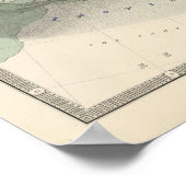 Poster Carte hydrologique Europe (Coin)