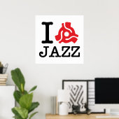 Poster Carte I 45 Jazz (Bureau à domicile)