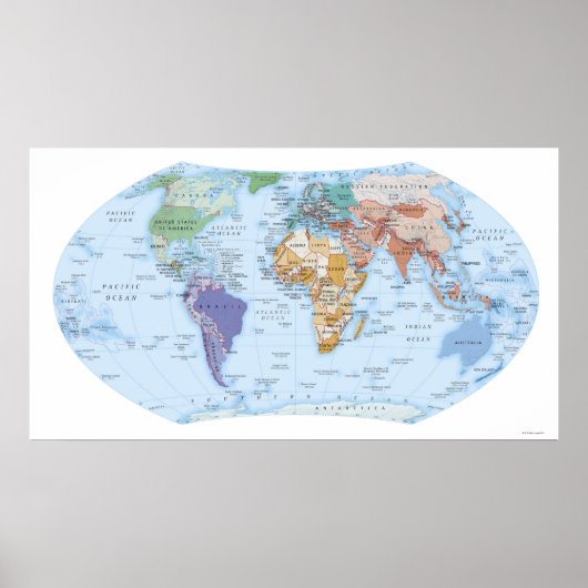 Poster Carte illustrée 2 (Devant)