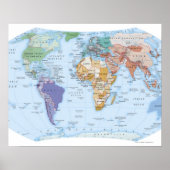 Poster Carte illustrée 4 (Devant)