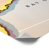 Poster Carte illustrée de la Chine (Coin)