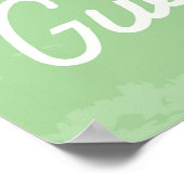 Poster Carte illustrée de la Louisiane : faits saillants  (Coin)