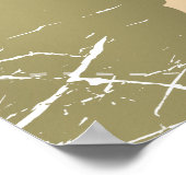 Poster carte illustrée de la Somalie (Coin)