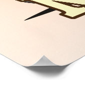 Poster Carte illustrée de Majorque (Coin)