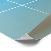 Poster Carte illustrée du Sri Lanka (Coin)