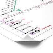 Poster Carte INAT de Berlin (Coin)