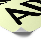 Poster Carte Infographique Des Parcs Nationaux De L'Arkan (Coin)