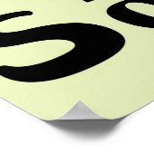 Poster Carte Infographique des parcs nationaux du Dakota  (Coin)