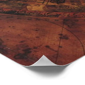 Poster Carte Jack Sparrows Sao Feng Replica Carte (Coin)