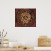 Poster Carte Jack Sparrows Sao Feng Replica Carte (Cuisine)