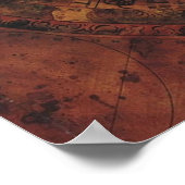 Poster Carte Jack Sparrows Sao Feng Replica Carte (Coin)