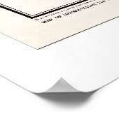 Poster Carte LA 1925 (Coin)