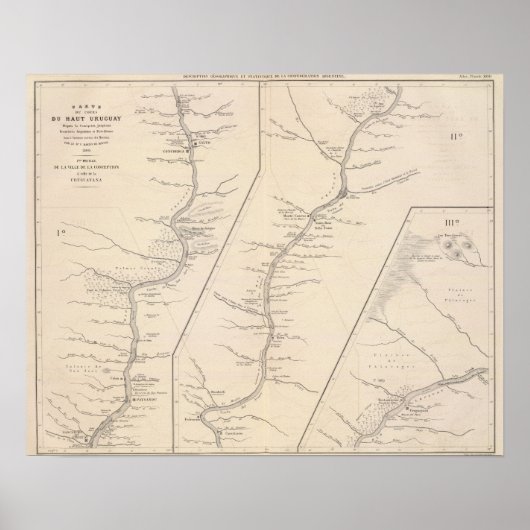 Poster Carte, lors du Top 2 Uruguay (Devant)