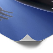 Poster Carte lumineuse des points d'acupuncture (Coin)