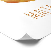 Poster Carte Malte (Coin)