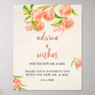 Poster Carte mariage Conseils Et Voeux