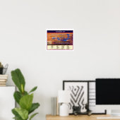Poster Carte Mars Marineris (Bureau à domicile)