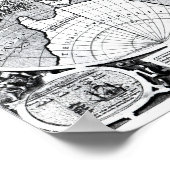 Poster Carte mondiale (Coin)