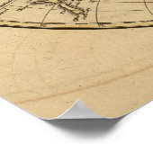 Poster Carte mondiale 2 (Coin)