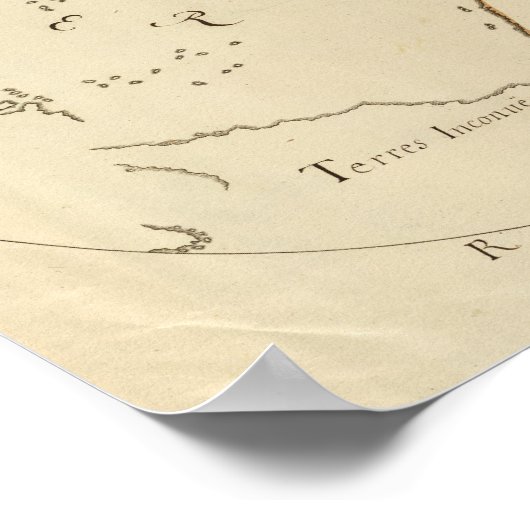 Poster Carte mondiale 2 (Coin)