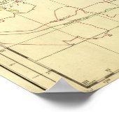 Poster Carte mondiale 9 (Coin)