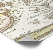 Poster Carte nautique (Coin)