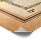 Poster Carte Nautique Cape Cod (Coin)