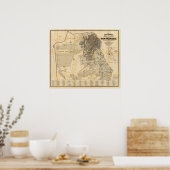 Poster Carte officielle du Guide de Bancroft de San Franc (Cuisine)