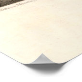 Poster Carte Old Monterey CA (1850) (Coin)