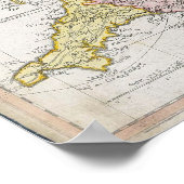 Poster Carte ottomane d'Angleterre (1803) (Coin)