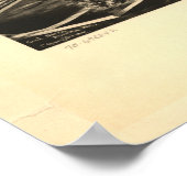 Poster Carte panoramique antique Houlton Maine 1894 (Coin)