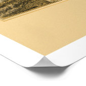 Poster Carte panoramique de la guerre civile 1861 (Coin)