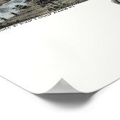 Poster Carte panoramique de Rochester, MN - 1869 (Coin)