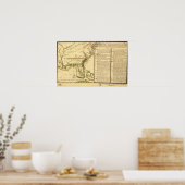 Poster Carte panoramique (espagnol) (Cuisine)