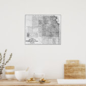 Poster Carte panoramique KansasKansas (Cuisine)